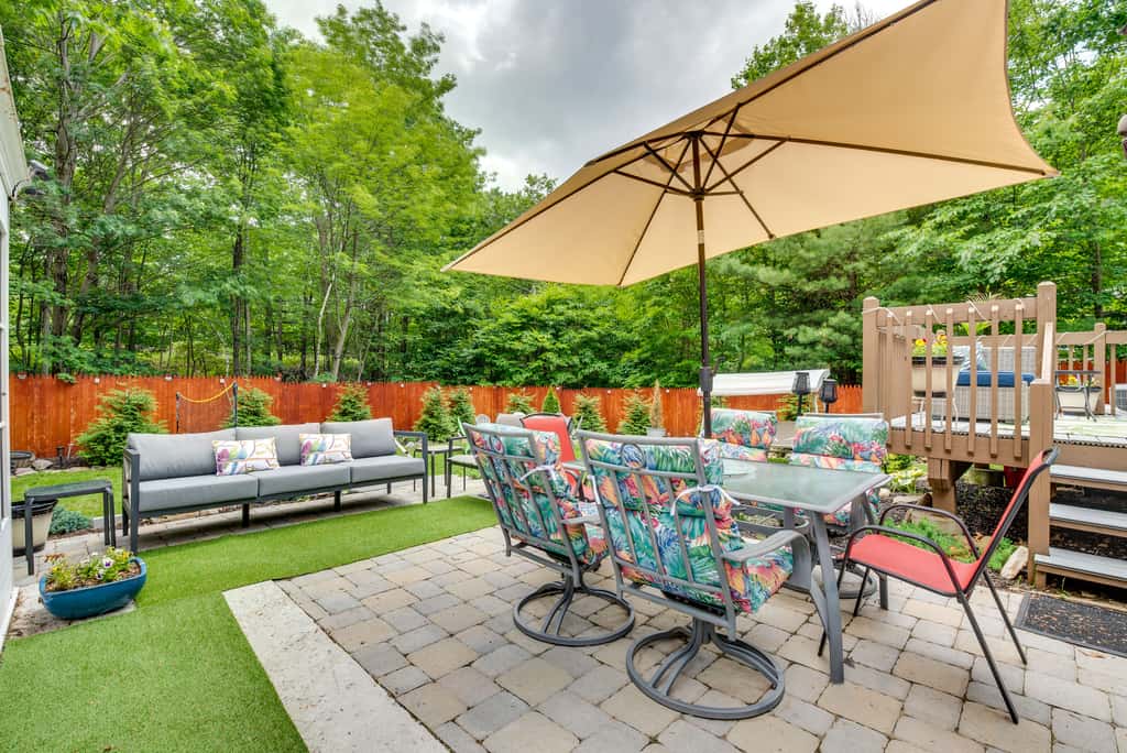 Hot Tub, Game Room & Fire Pit: Pocono Summit Home!