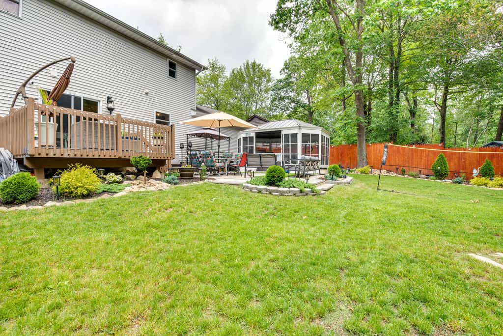 Hot Tub, Game Room & Fire Pit: Pocono Summit Home!