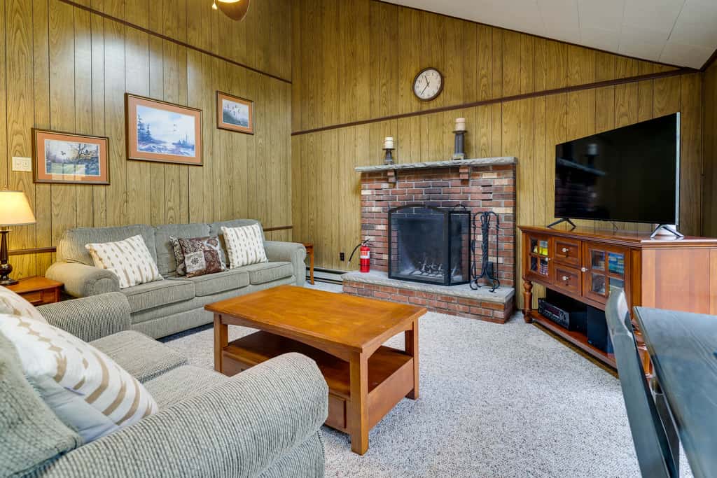 Fire Pit: Arrowhead Lake Vacation Rental!