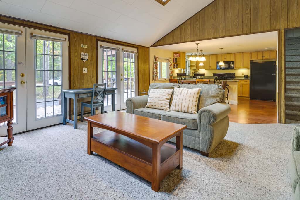 Fire Pit: Arrowhead Lake Vacation Rental!