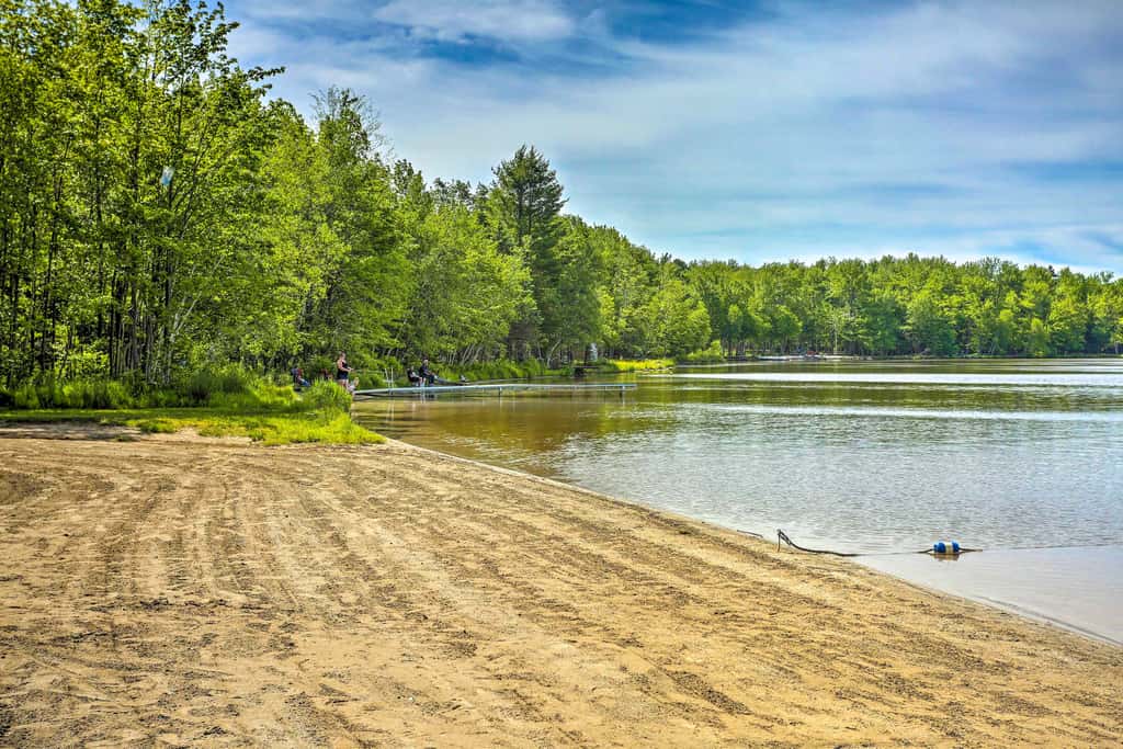 Fire Pit: Arrowhead Lake Vacation Rental!