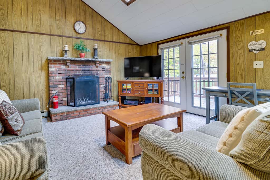 Fire Pit: Arrowhead Lake Vacation Rental!