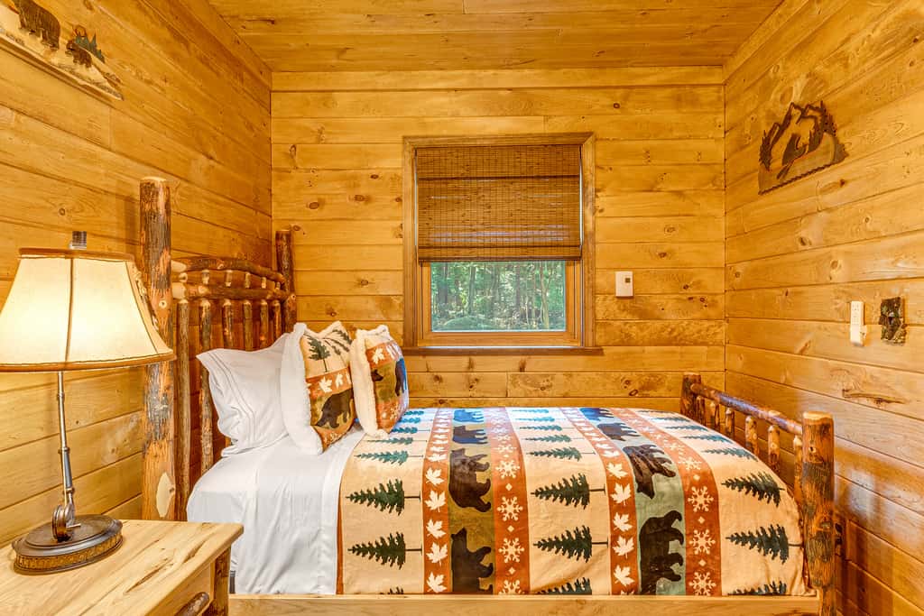 Game Room & Hot Tub: ‘Pine Bear' Pocono Lake Cabin