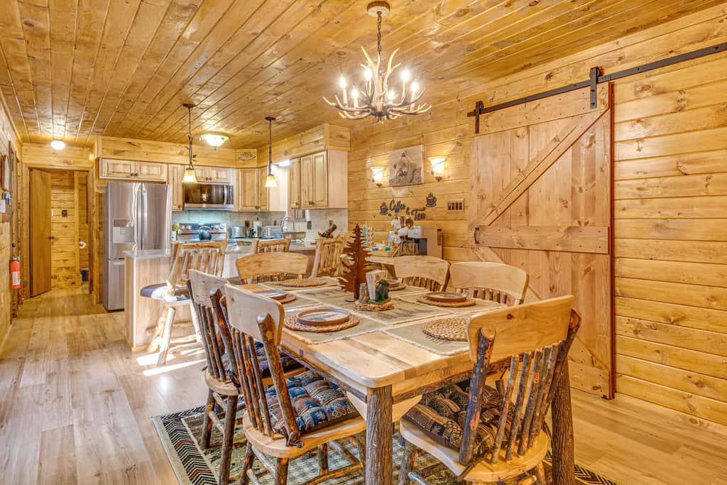 Game Room & Hot Tub: ‘Pine Bear' Pocono Lake Cabin
