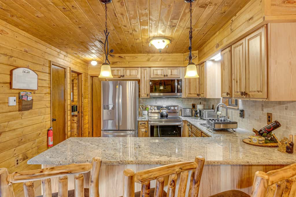 Game Room & Hot Tub: ‘Pine Bear' Pocono Lake Cabin