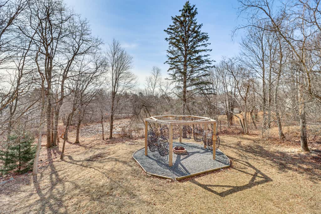 Fire Pit + Game Room: Spacious Poconos Retreat!
