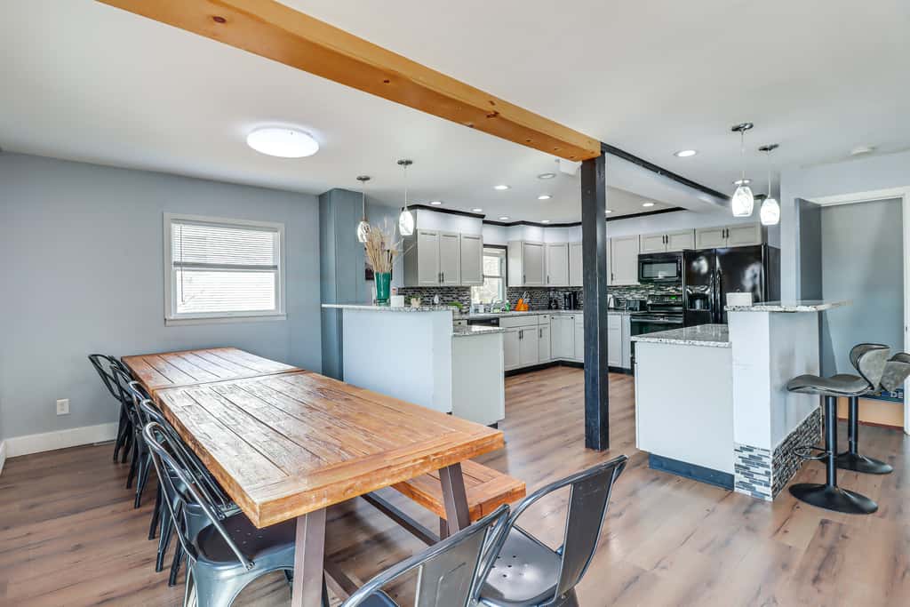 Fire Pit + Game Room: Spacious Poconos Retreat!