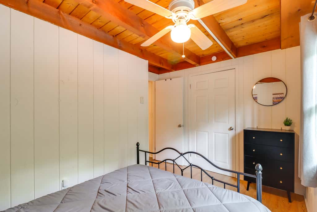 1 Mi to Lake, Golf & Ski Access: The Hideout Home!