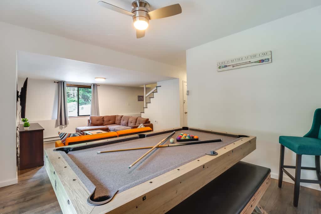 1 Mi to Lake, Golf & Ski Access: The Hideout Home!