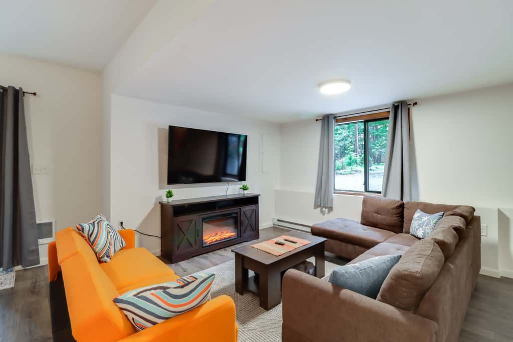 1 Mi to Lake, Golf & Ski Access: The Hideout Home!