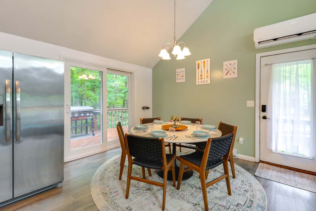 1 Mi to Lake, Golf & Ski Access: The Hideout Home!