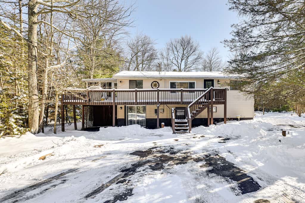 Games, Fire Pit, Hot Tub: Pocono Lake Family Home!