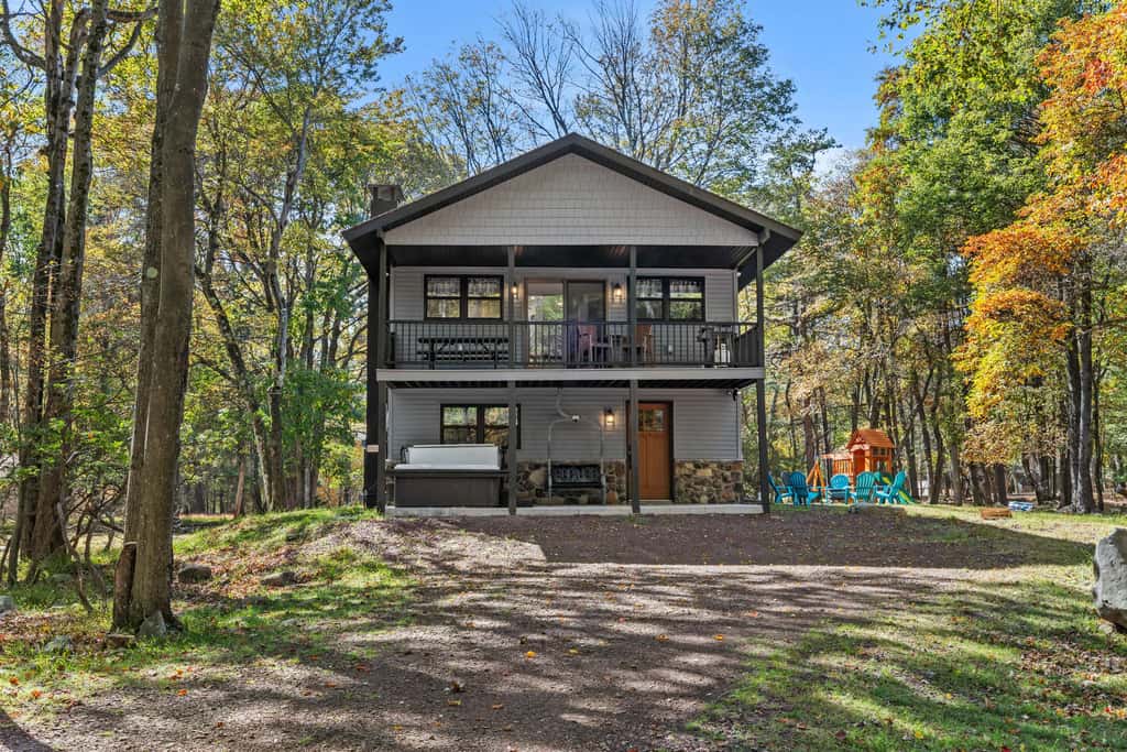Poconos Ski Base w/ Hot Tub & Game Room!