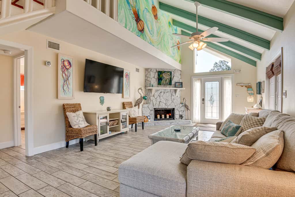 Cape Canaveral Cottage w/ Pool - Walk to Beach!