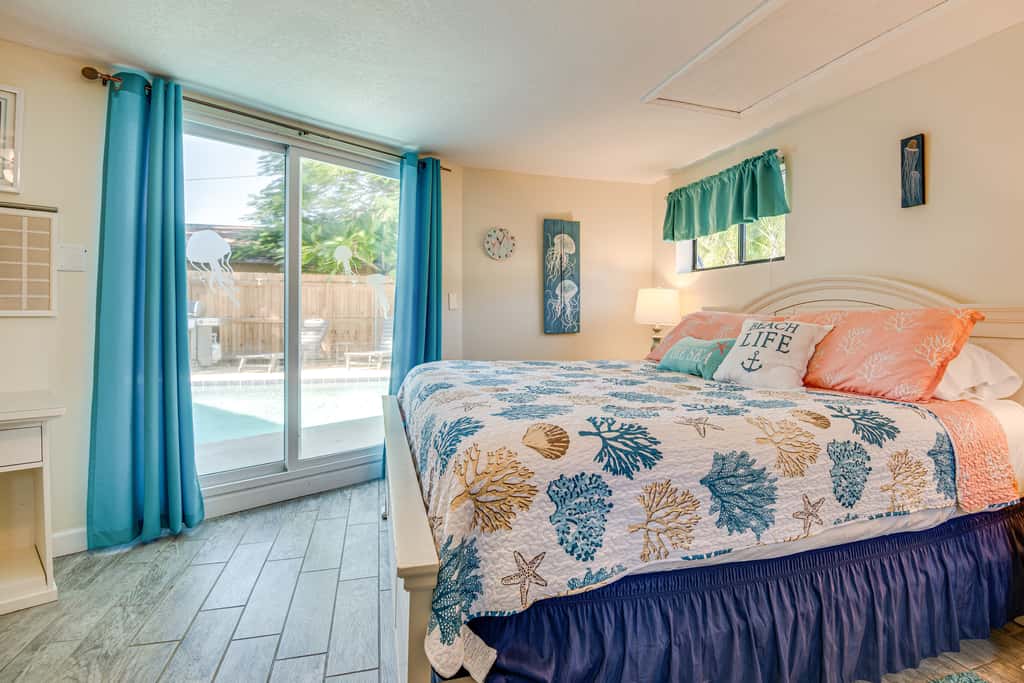Cape Canaveral Cottage w/ Pool - Walk to Beach!