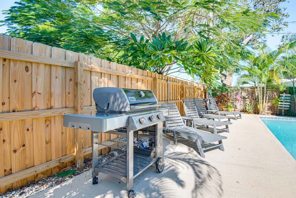 Cape Canaveral Cottage w/ Pool - Walk to Beach!