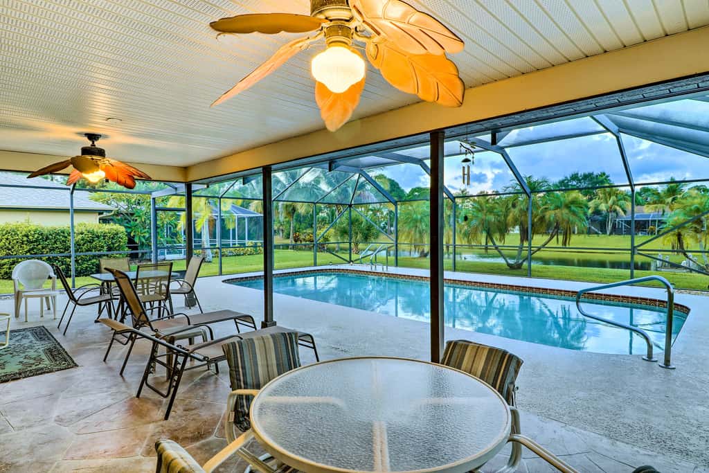 Waterfront Port St Lucie Home w/ Lanai & Pool