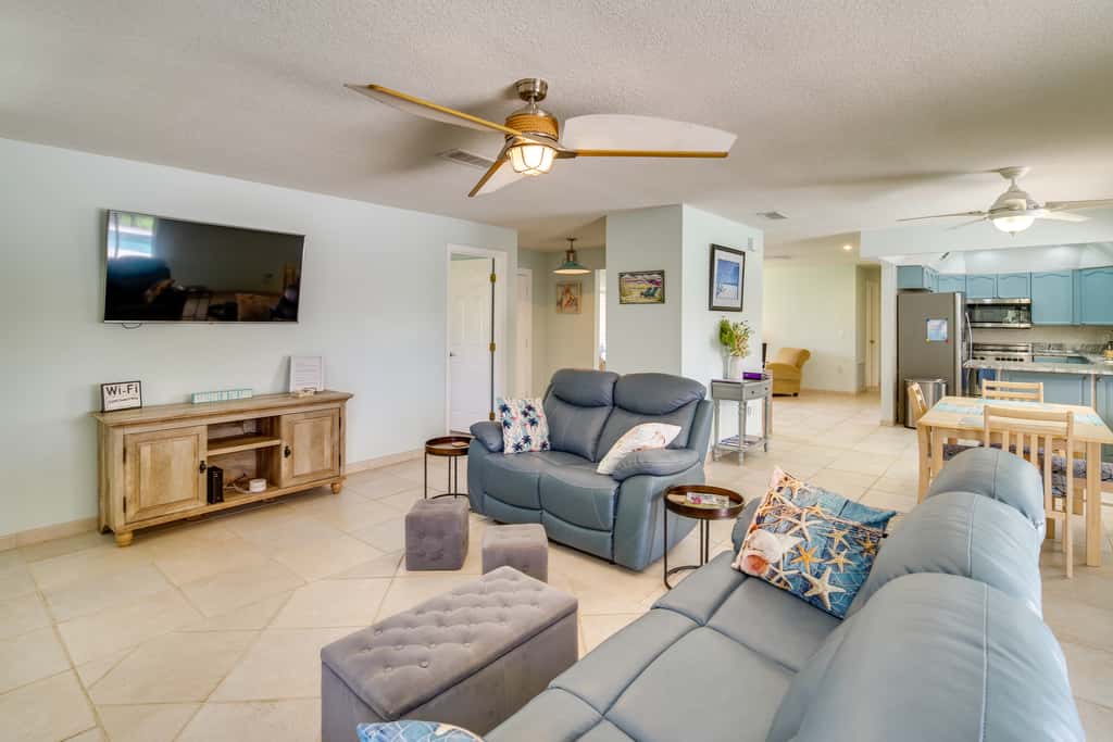 Waterfront Merritt Island Vacation Rental w/ Pool!