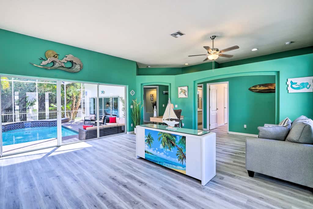 Merritt Island Home with Grill & Saltwater Pool