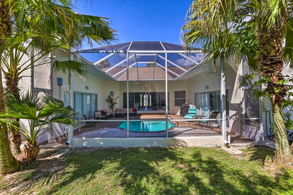 Merritt Island Home with Grill & Saltwater Pool