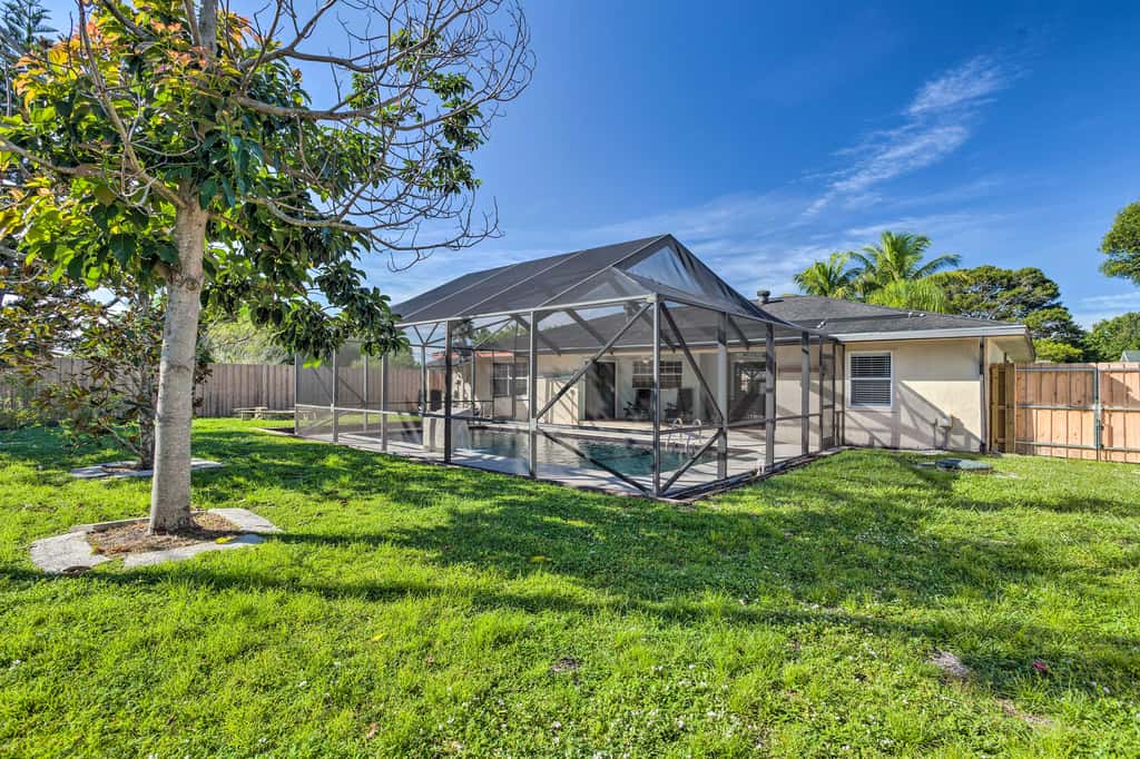 Modern Port St Lucie Home w/ Private Outdoor Oasis