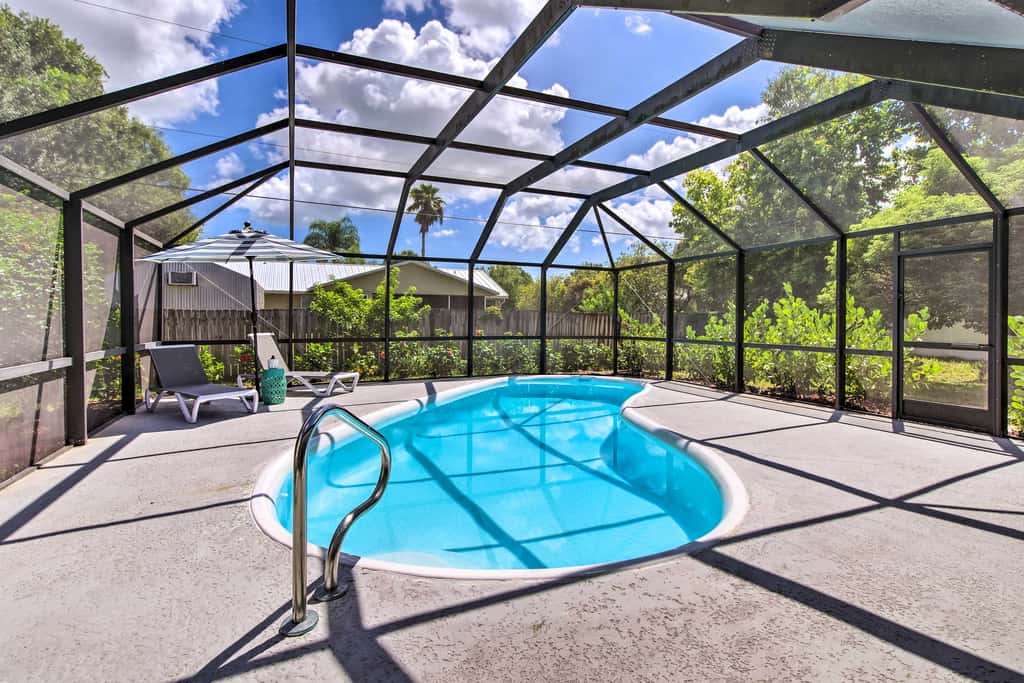 Bright Sebastian Home w/ Pool ~ 7 Mi to Beach!