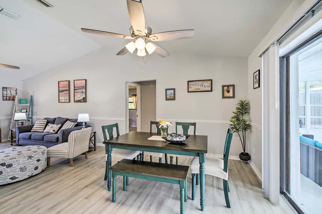 Bright Sebastian Home w/ Pool ~ 7 Mi to Beach!