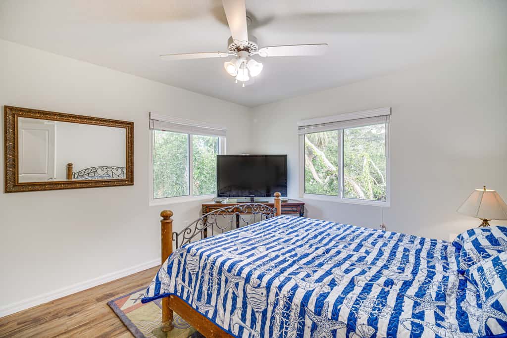 2-Story Cape Canaveral Home: Walk to Public Beach!