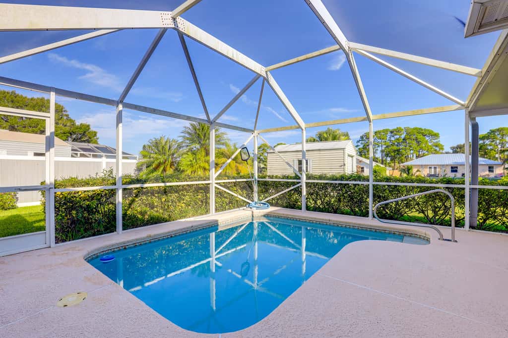 Charming St Lucie River Retreat w/ Pool & Dock!