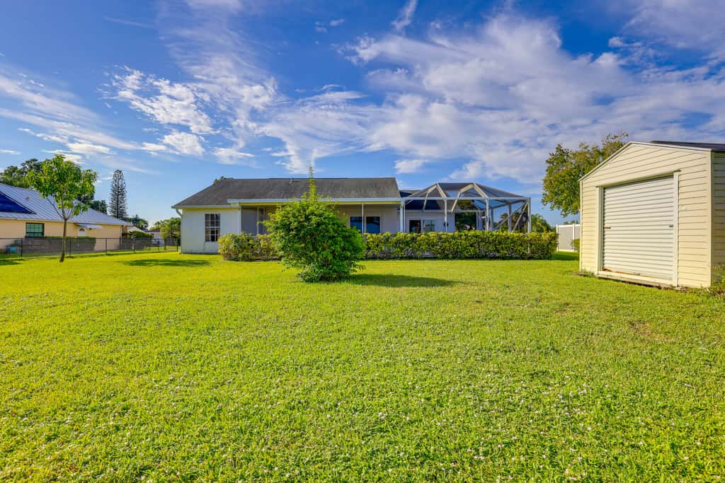 Charming St Lucie River Retreat w/ Pool & Dock!