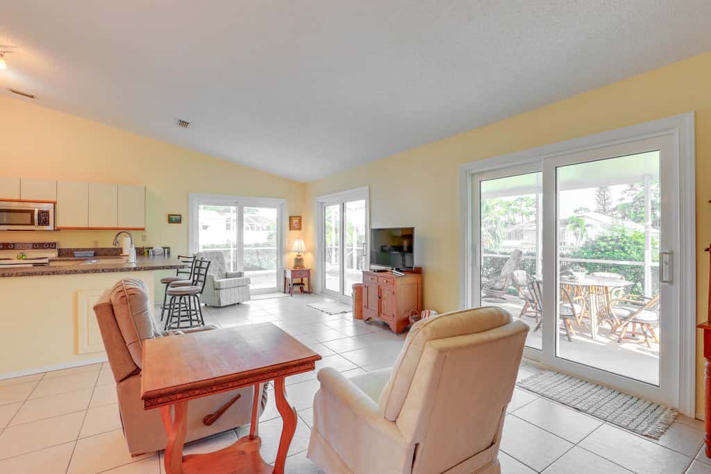 Charming St Lucie River Retreat w/ Pool & Dock!