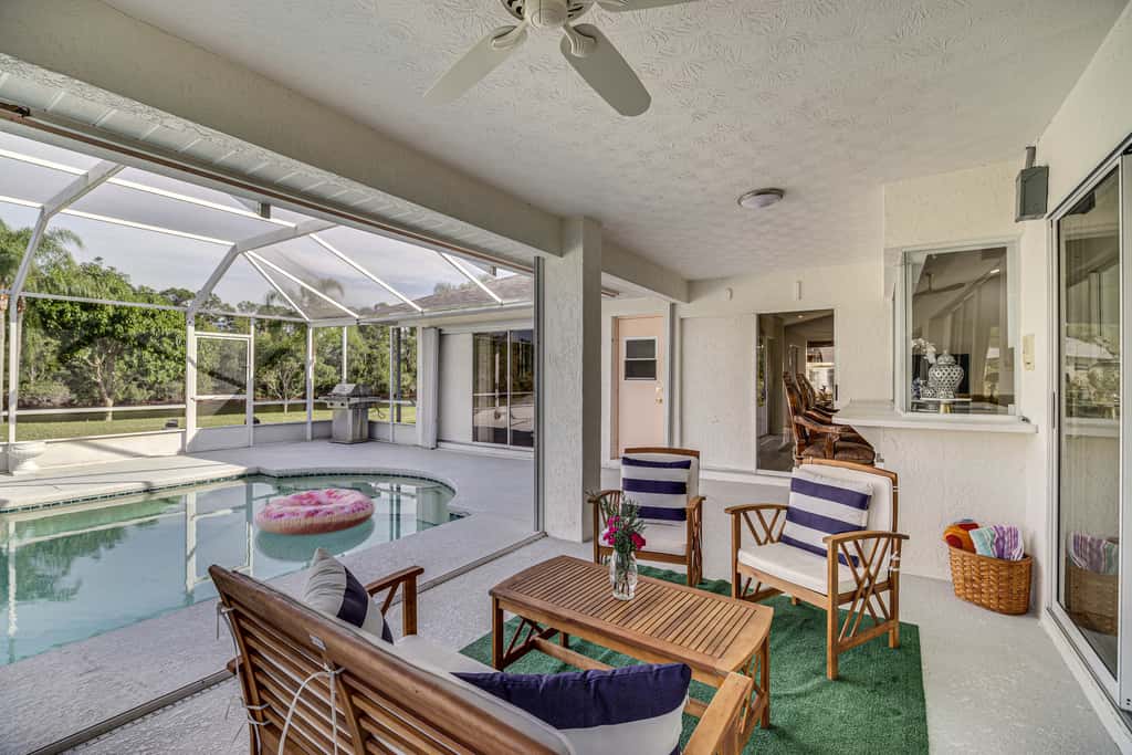 Port St Lucie Canal-Front Home w/ Heated Pool!