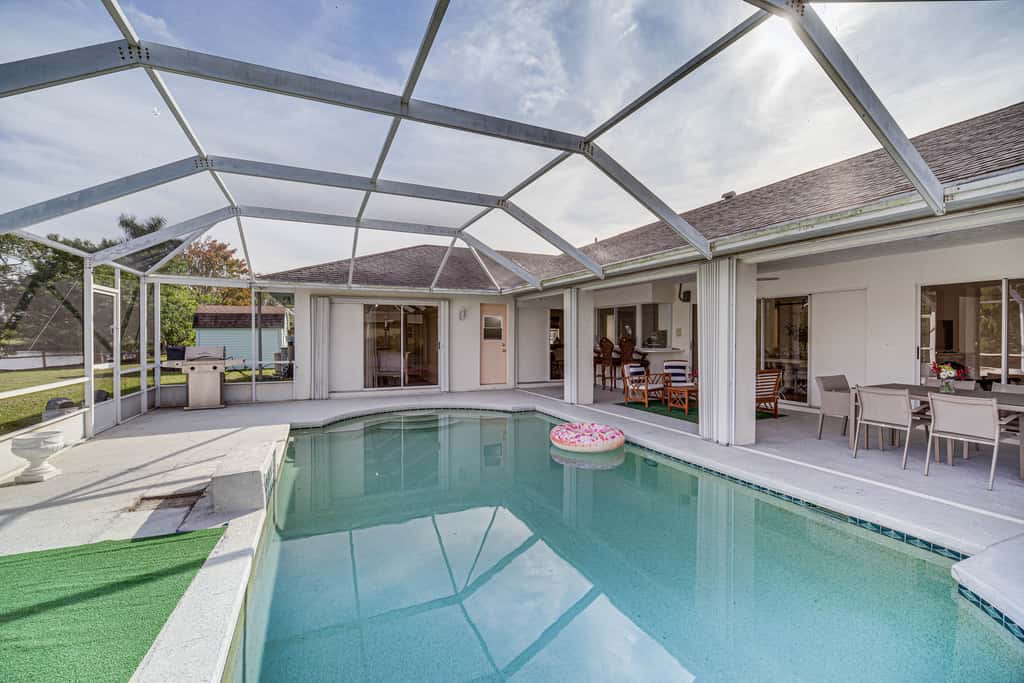 Port St Lucie Canal-Front Home w/ Heated Pool!