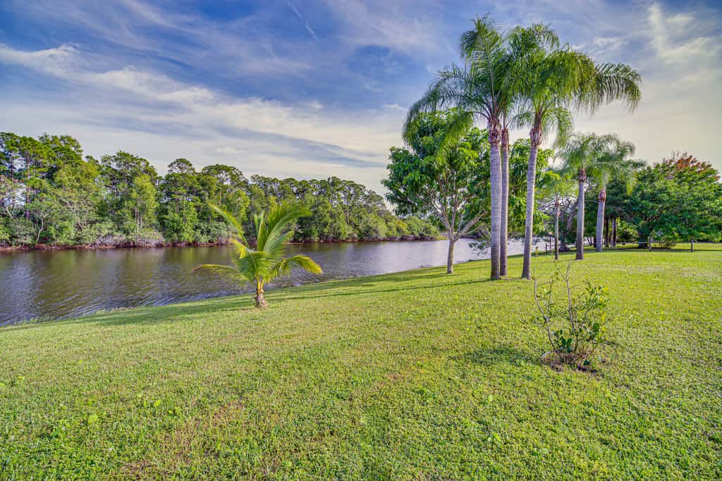 Port St Lucie Canal-Front Home w/ Heated Pool!