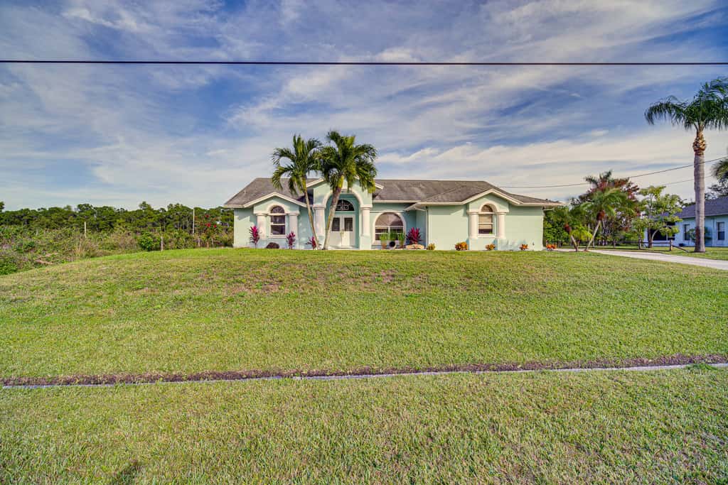 Port St Lucie Canal-Front Home w/ Heated Pool!