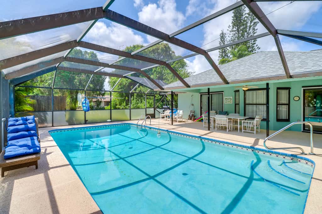 2 Mi to Water: Sebastian Home w/ Pool!