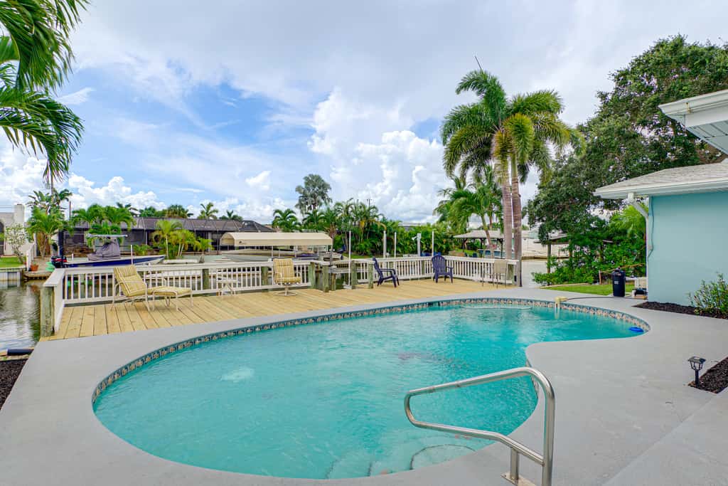 Canal-Front Retreat w/ Boat Dock on Merritt Island