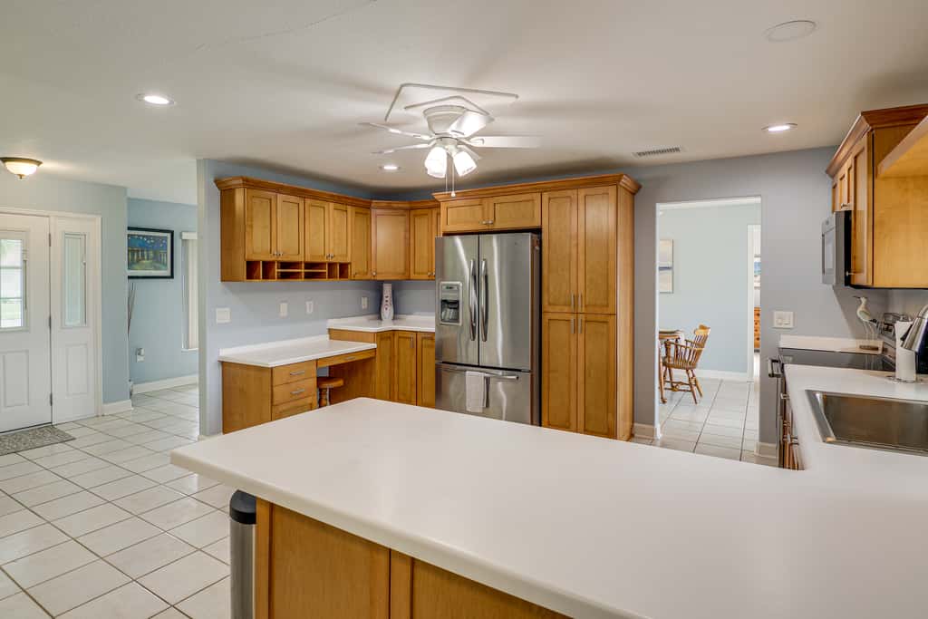 Canal-Front Retreat w/ Boat Dock on Merritt Island