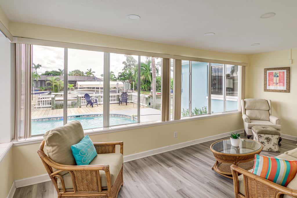 Canal-Front Retreat w/ Boat Dock on Merritt Island
