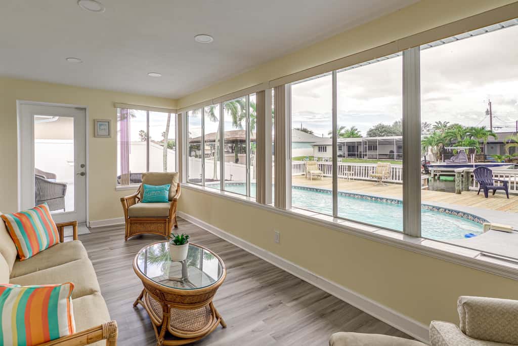 Canal-Front Retreat w/ Boat Dock on Merritt Island