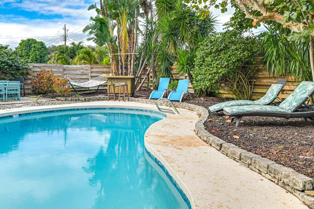 1/2 Mi to River! Poolside Escape on Merritt Island