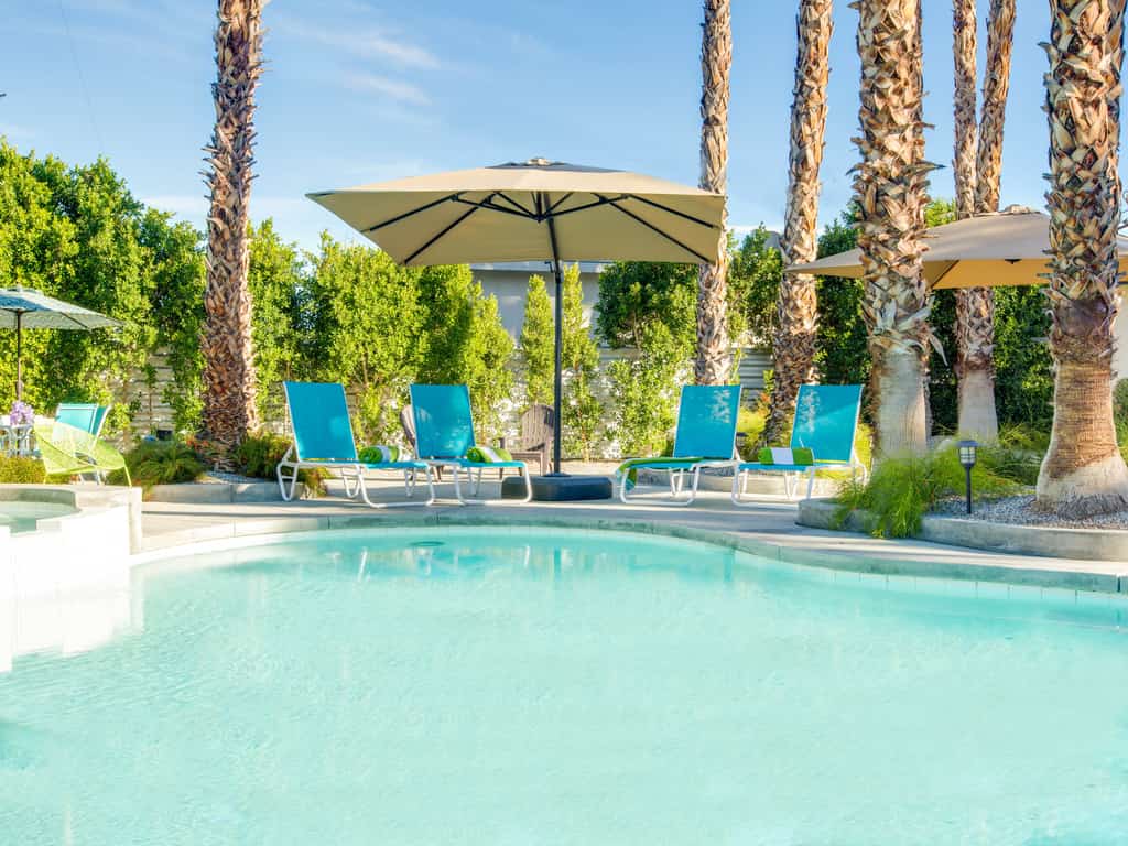 Under the Palms – Midcentury Oasis w/ Pool & Spa