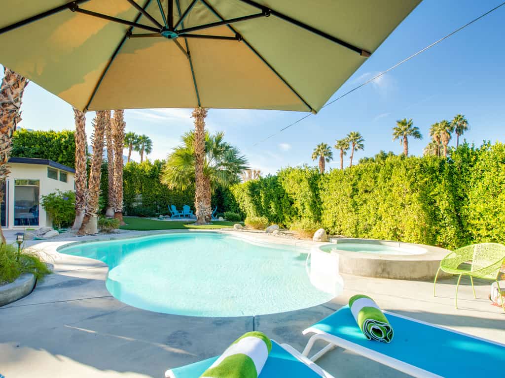 Under the Palms – Midcentury Oasis w/ Pool & Spa