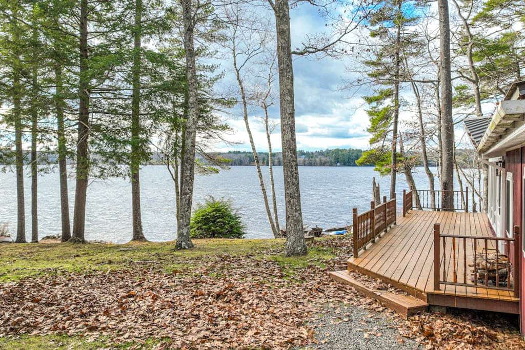 Lakefront house on Damariscotta Lake, perfect getaway