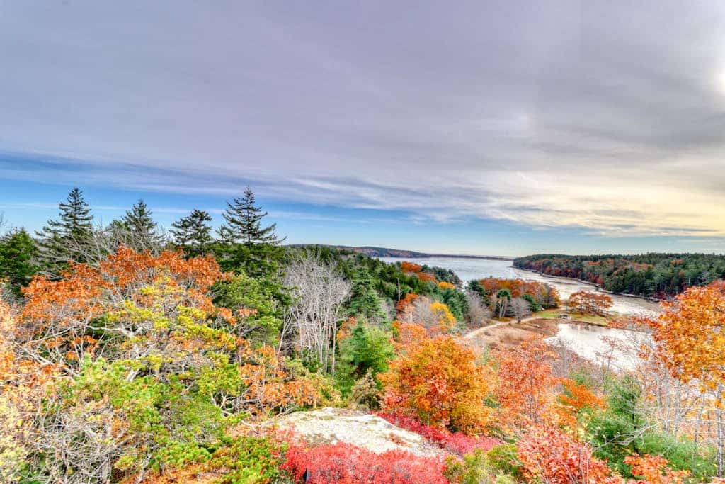 Bayfront home with 270-degree views, large deck & porch - near Popham Beach