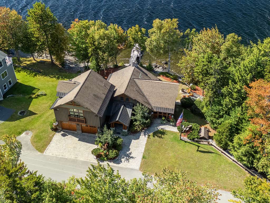 Lakeside Lodge with Amazing Water Views, Screened Porch, Dock, & Firepit