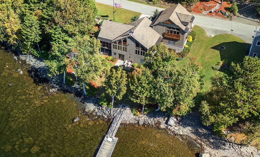 Lakeside Lodge with Amazing Water Views, Screened Porch, Dock, & Firepit
