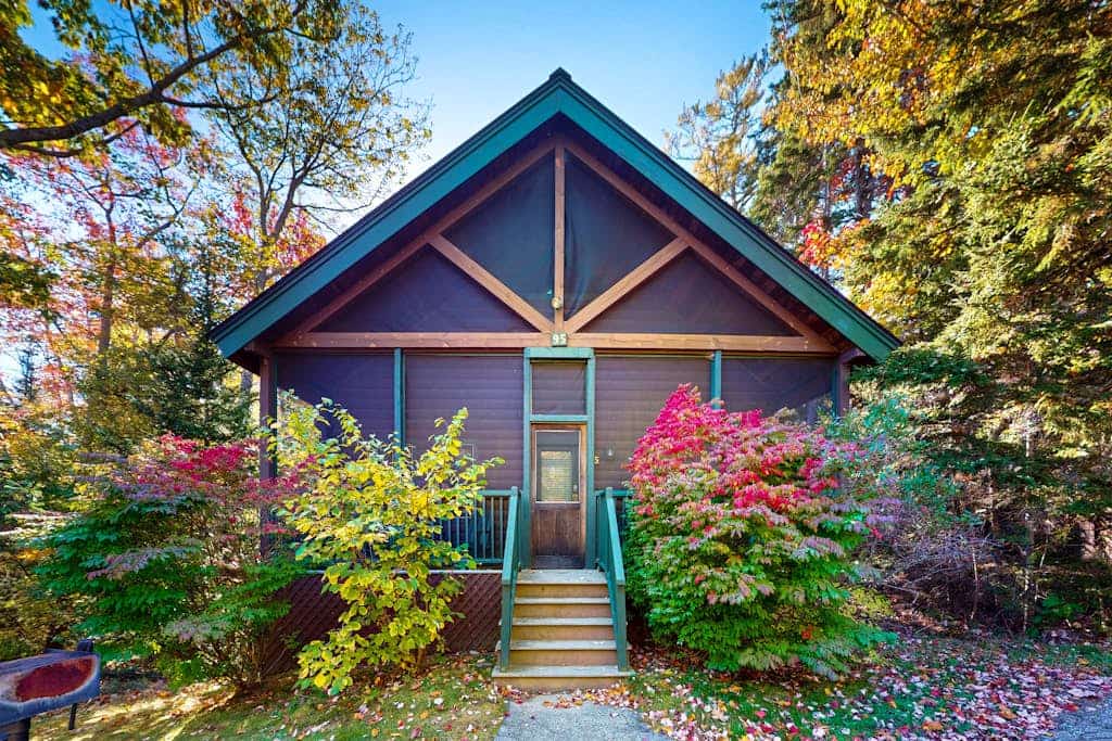 Scenic dog-friendly cabin with kitchen, AC, firepit, WiFi & nearby hiking