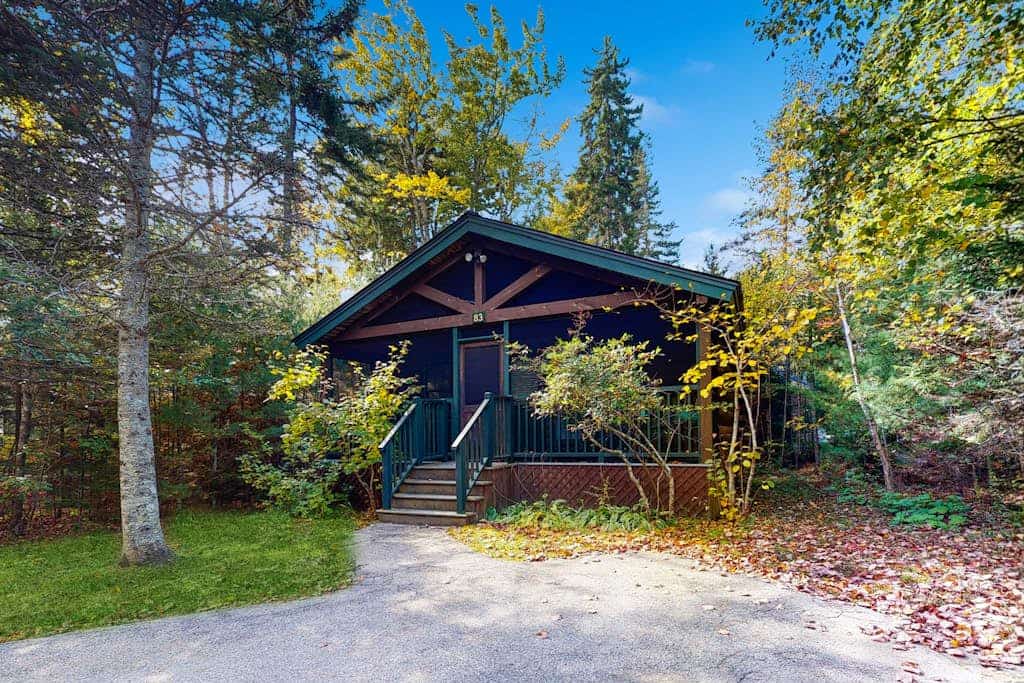 Dog-friendly cabin with firepit, kitchen, AC, & trails for your next escape