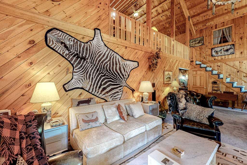 Waterfront Home on Moose River with Firepit, Porch, Pool Table, Great River View